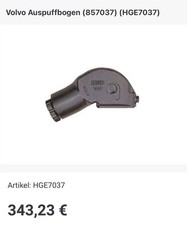 Volvo auspuffbogen hge gebraucht kaufen  Rhauderfehn