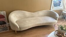 Cream velvet contemporary for sale  Jersey City