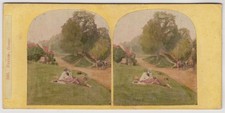 Genre stereoview evening for sale  BATH