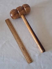 Vintage gavel possibly for sale  VIRGINIA WATER