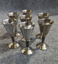 Taça de vinho italiana ou espanhola folheada a prata comprar usado  Enviando para Brazil