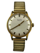 Goldene herrenarmbanduhr zentr gebraucht kaufen  Darmstadt