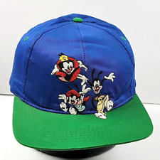 Boné de beisebol vintage 1996 Animaniacs azul Snapback chapéu cabeça desenho animado anos 90 comprar usado  Enviando para Brazil