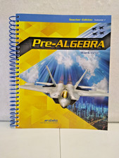 Abeka pre algebra for sale  Brainerd