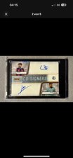 Topps Stadium Club Chrome 23/24 Lamine Yamal Dual Auto Vitor Roque /25 Rookie RC comprar usado  Enviando para Brazil