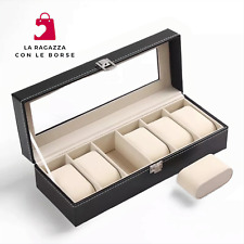 Scatola porta orologi usato  Casapesenna