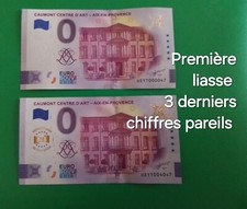 Używany, 0 zero Euro billet  Palais Caumont Aix en Provence 2025-1  Normal  + ANNIVERSARY na sprzedaż  Wysyłka do Poland