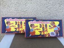 Anciens jeux chiffres d'occasion  Arinthod