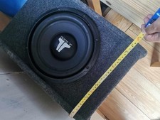 Audio subwoofer inch for sale  LEICESTER