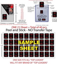 Top loader stickers for sale  Lakewood