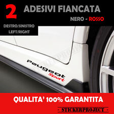 Adesivi peugeot sport usato  Palermo