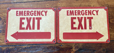 Vintage emergency exit for sale  Concord