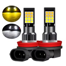Faro antiniebla amarillo y blanco frío bombillas LED brillantes para Dodge RAM 1500 2019-2022 H11 segunda mano  Embacar hacia Mexico