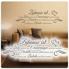 Wandtattoo zitat zuhause gebraucht kaufen  Darmstadt