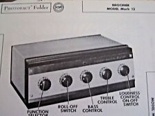 Brociner mark amplifier for sale  Vermont