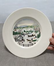 Grandma moses plate for sale  Medina