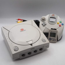 Sistema de console SEGA Dreamcast HKT-3000 NTSC-J com capacitores testados pela VMU substituídos comprar usado Sistema de console SEGA Dreamcast HKT-3000 NTSC-J com capacitores testados pela VMU substituídos comprar usado  Enviando para Brazil