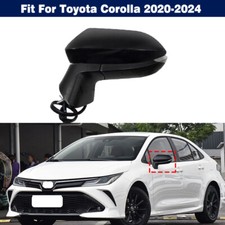 Espelho retrovisor esquerdo 6 pinos conjunto com giro preto brilhante para Toyota Corolla 2020-2024 comprar usado  Enviando para Brazil