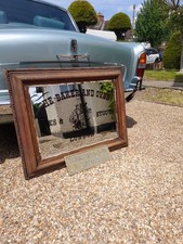 Antique pub mirror for sale  CHIGWELL