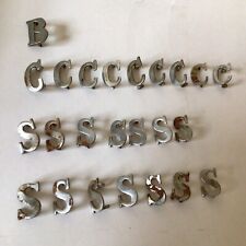 Military letter epaulettes for sale  LICHFIELD