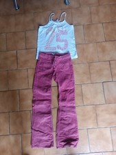 Pantalon velours vert d'occasion  Ozoir-la-Ferrière