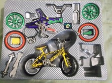 Bicicletas X-PRO DIE CAST BMX roxas e verdes amarelas com estampa de chita, usado comprar usado  Enviando para Brazil