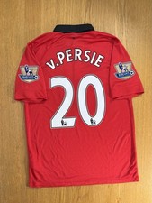 Camisa de futebol Manchester United Home 2013/14 original Van Persie #20 - Grande comprar usado  Enviando para Brazil