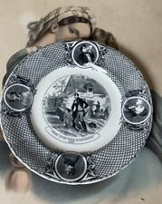 Assiette parlante grisaille d'occasion  Bordeaux-