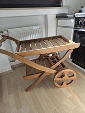 Servierwagen teakholz gebraucht kaufen  Mettmann