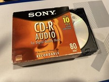 Discos de música Sony CD-R 80 min estojos finos graváveis 8 discos em estojos comprar usado  Enviando para Brazil