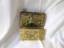 Antique brass wall for sale  STIRLING