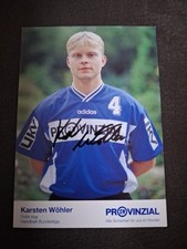 Autogrammkarte karsten wöhler gebraucht kaufen  Heiden
