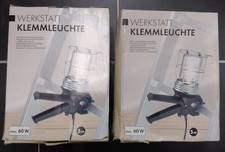 Werkstatt klemmleuchte werksta gebraucht kaufen  Mannheim