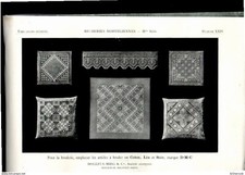 Livre ancien broderies d'occasion  France