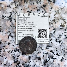 Brumus gallieno antoninian usato  Borgosesia
