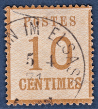 Timbre 1870 alsace d'occasion  La Brède