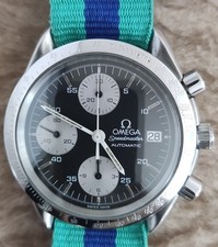 Relógio OMEGA SPEEDMASTER reverso PANDA 175.0043 automático 7750 37mm "VENDIDO COMO ESTÁ" comprar usado  Enviando para Brazil
