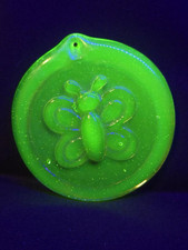 Vaseline butterfly ornament for sale  Reader