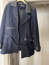 Zara navy boucle for sale  CHELMSFORD