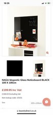 Naga black glass for sale  LEIGHTON BUZZARD