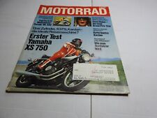 Motorrad zeitschrift 1977 gebraucht kaufen  Höchstädt a.d.Donau