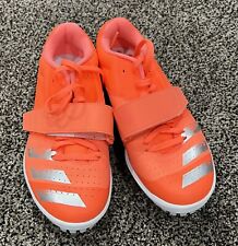 Tênis Adidas Adizero salto longo atletismo pico sinal coral M 5 W 6.5 EE4672 comprar usado  Enviando para Brazil