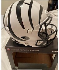 Réplica alternativa de capacete Cincinnati Bengals personalizado tamanho completo sem assinatura velocidade, usado comprar usado  Enviando para Brazil