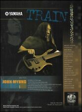 Trem (banda) John Myung 2004 Yamaha RBX JM2 baixo anúncio impressão, usado comprar usado  Enviando para Brazil