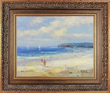 Framed beach painting for sale  Orangeburg