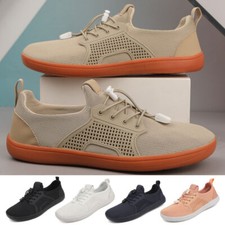 Sapatos femininos masculinos descalços biqueira larga tênis externo para fitness corrida queda zero comprar usado  Enviando para Brazil