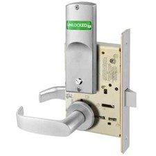 Sargent V11-8265 LNL Privacy Mortise Lock indicador duplo lado desbloqueado/bloqueado, usado comprar usado  Enviando para Brazil