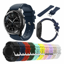 Para Samsung Gear S3 Frontier/Classic 46mm Relógio Pulseira Pulseira De Silicone Banda comprar usado  Enviando para Brazil
