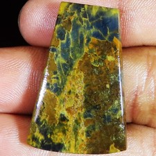 Pedra preciosa cabochão pietersita neolita 100% natural 45,80 CT 22x35x5 mm LM-405 comprar usado  Enviando para Brazil