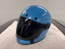 Capacete de motocicleta BELL BULLITT clássico vintage tamanho M azul pérola PONTO ECE 22.05 comprar usado  Enviando para Brazil
